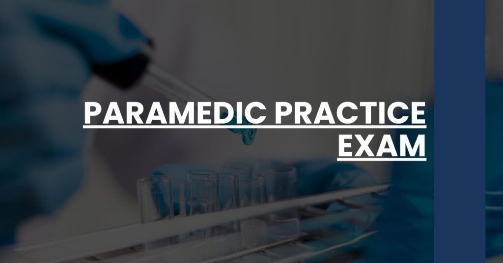 Paramedic Practice Exam Feature Image