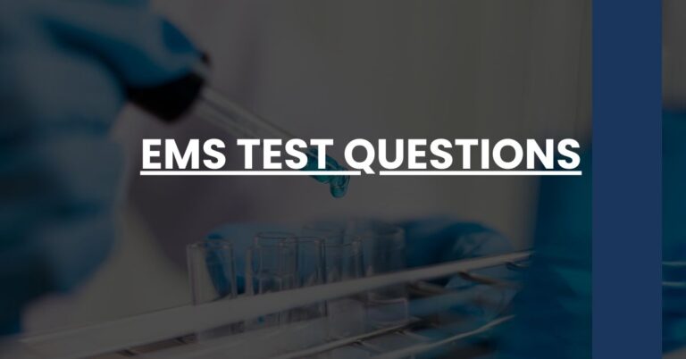 EMS Test Questions Feature Image